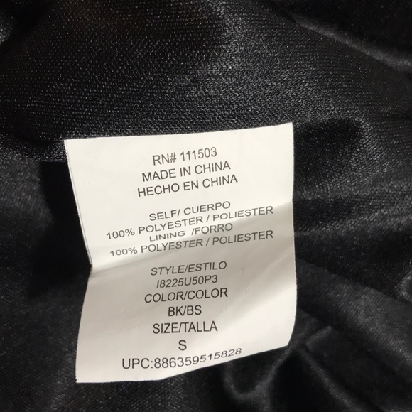 Lily Rose Chevron Blush and Black Dress - Picture 6 of 7